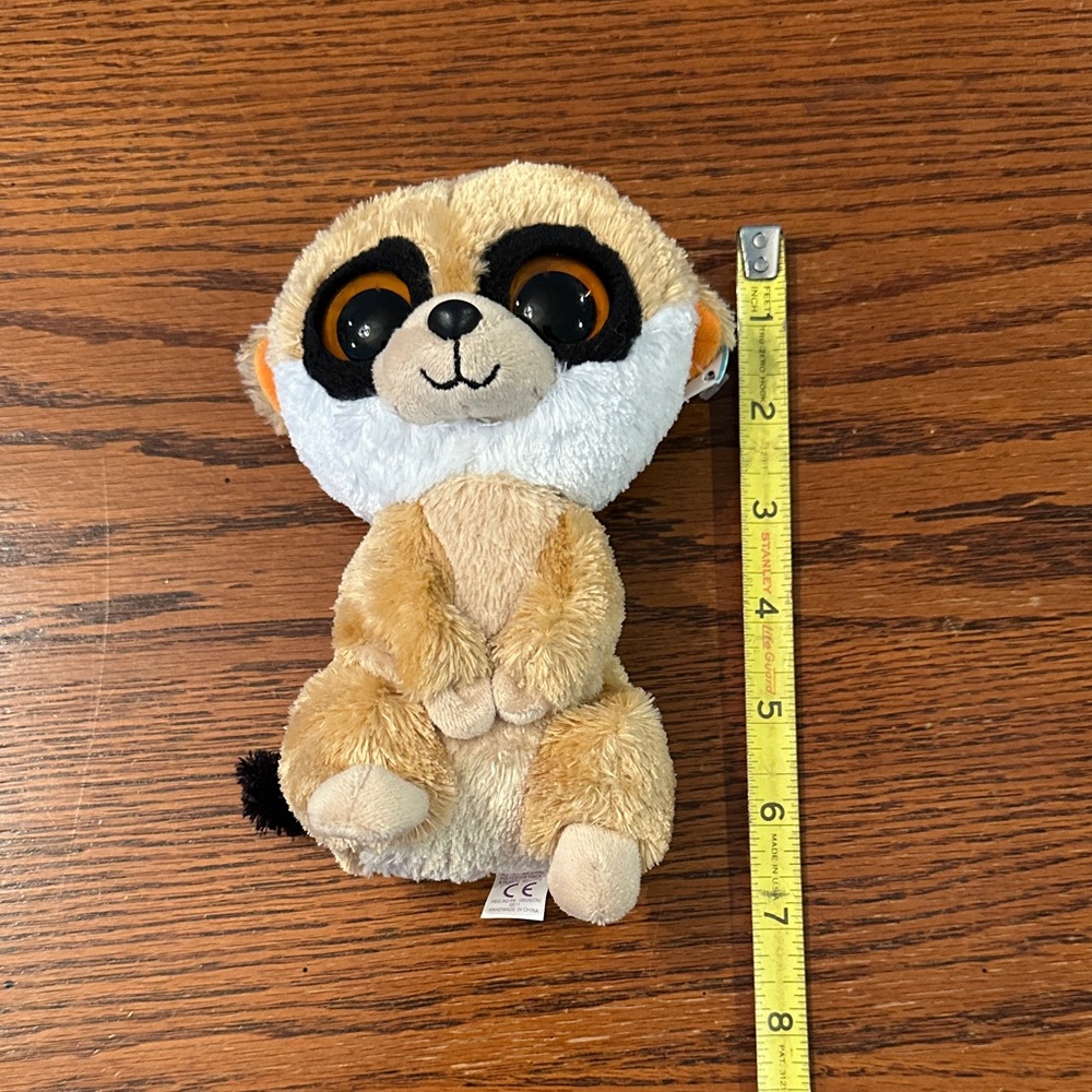 Ty Beanie Boo’s Rebel the Meerkat with tags